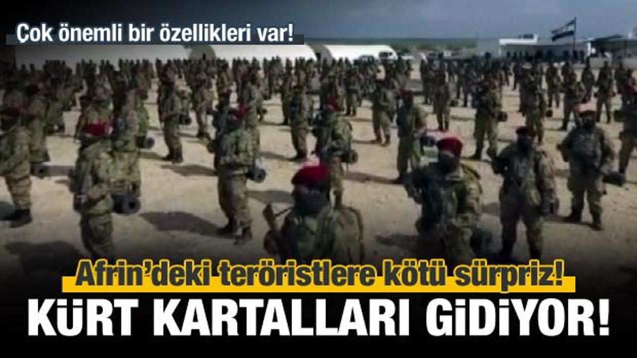 Kürt Kartalları Afrin'e gidiyor!