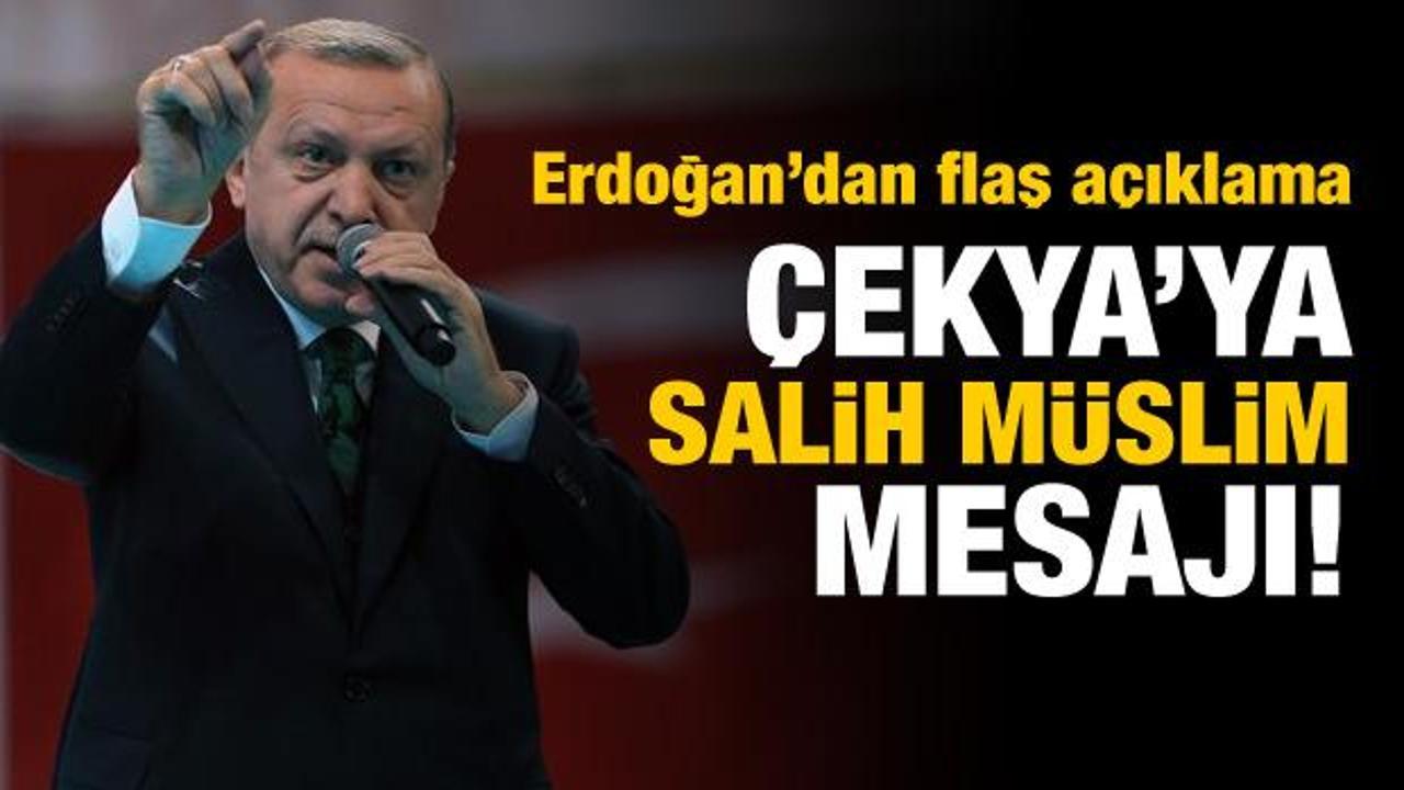 Erdoğan'dan Salih Müslim açıklaması!