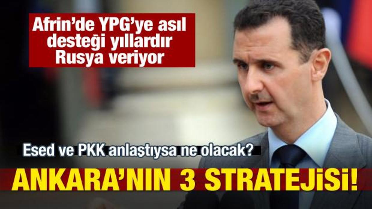 Esed PKK ile anlaşırsa... Ankara'nın 3 stratejisi