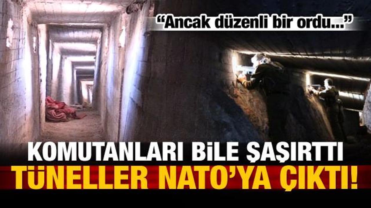 PYD tünelleri NATO'ya çıktı