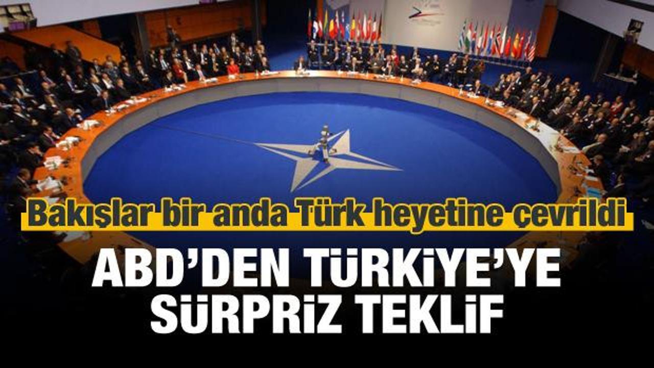 ABD heyetinden Türk heyetine sürpriz teklif!