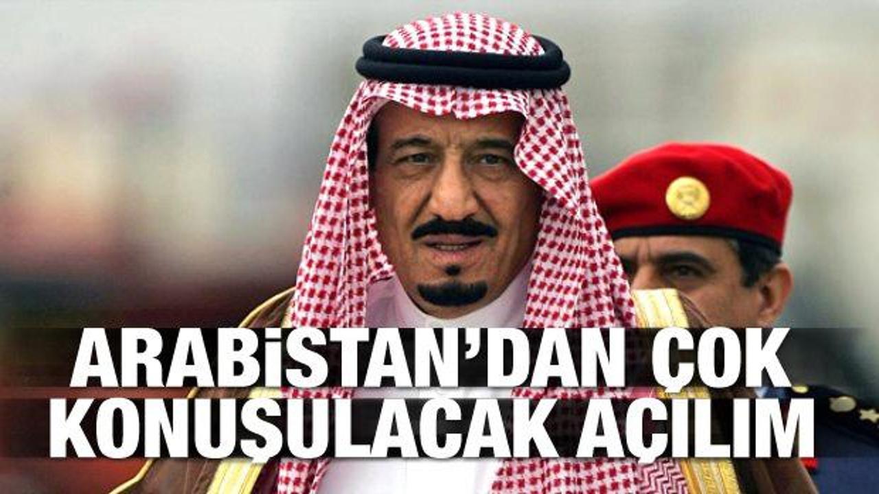 Suudi Arabistan’dan çok konuşulacak açılım!