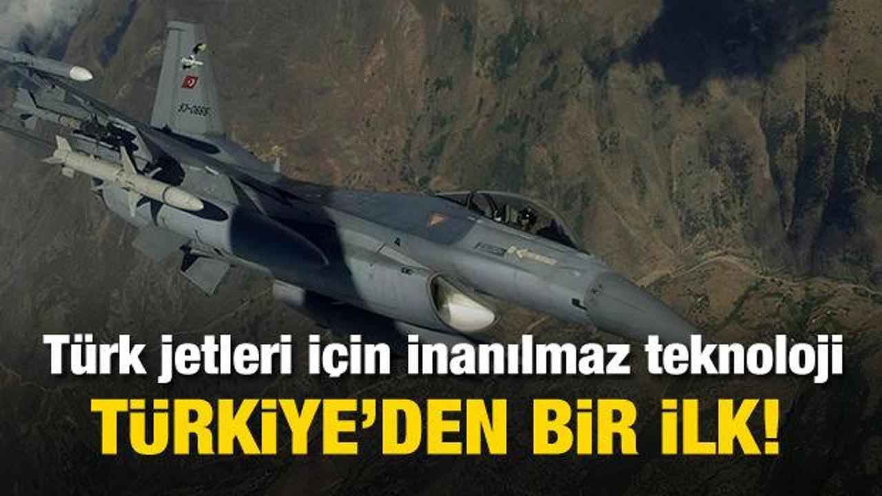 Türk jetleri için müthiş teknoloji! HAVELSAN yaptı