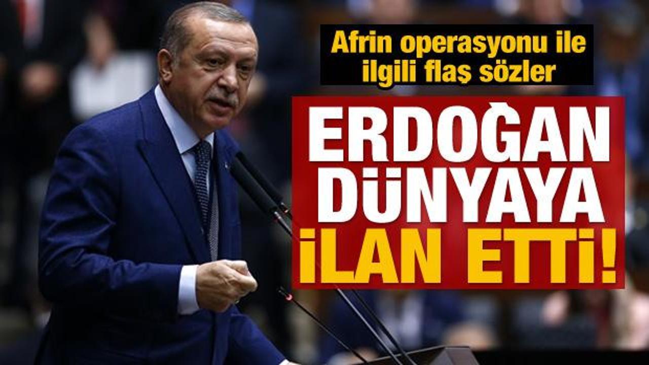 Erdoğan dünya'ya ilan etti: 4-5 km kaldı...