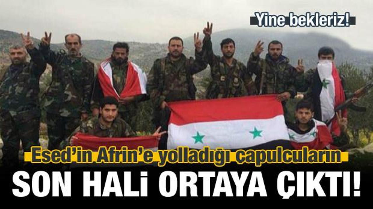 Esed'ın Afrin'e gönderdiği birlik yok edildi!