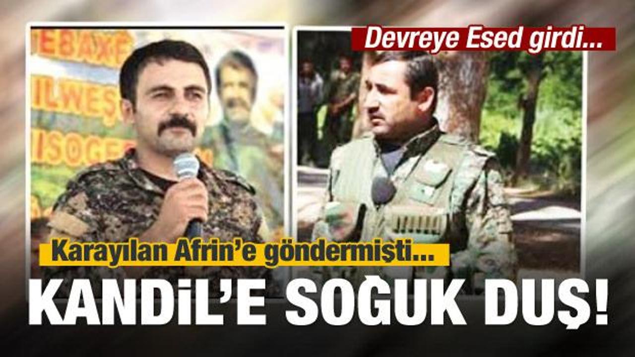 Kandil'in g&ouml;nderdiği elebaşı ağır yaralı!