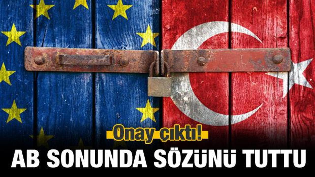 Avrupa Birliği Türkiye'ye ödemeyi onayladı