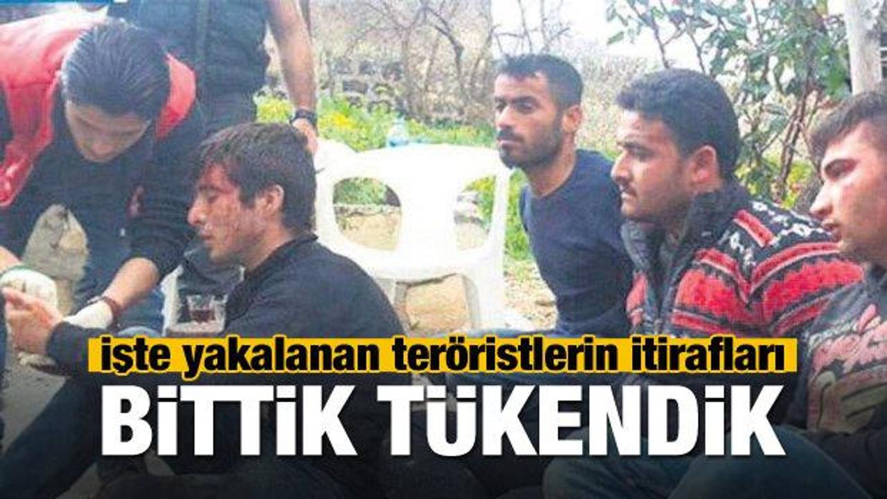 Teröristlerin itirafları: Türk askeri bizi silecek