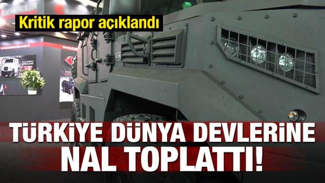 Türkiye'nin silah ihracatı arttı