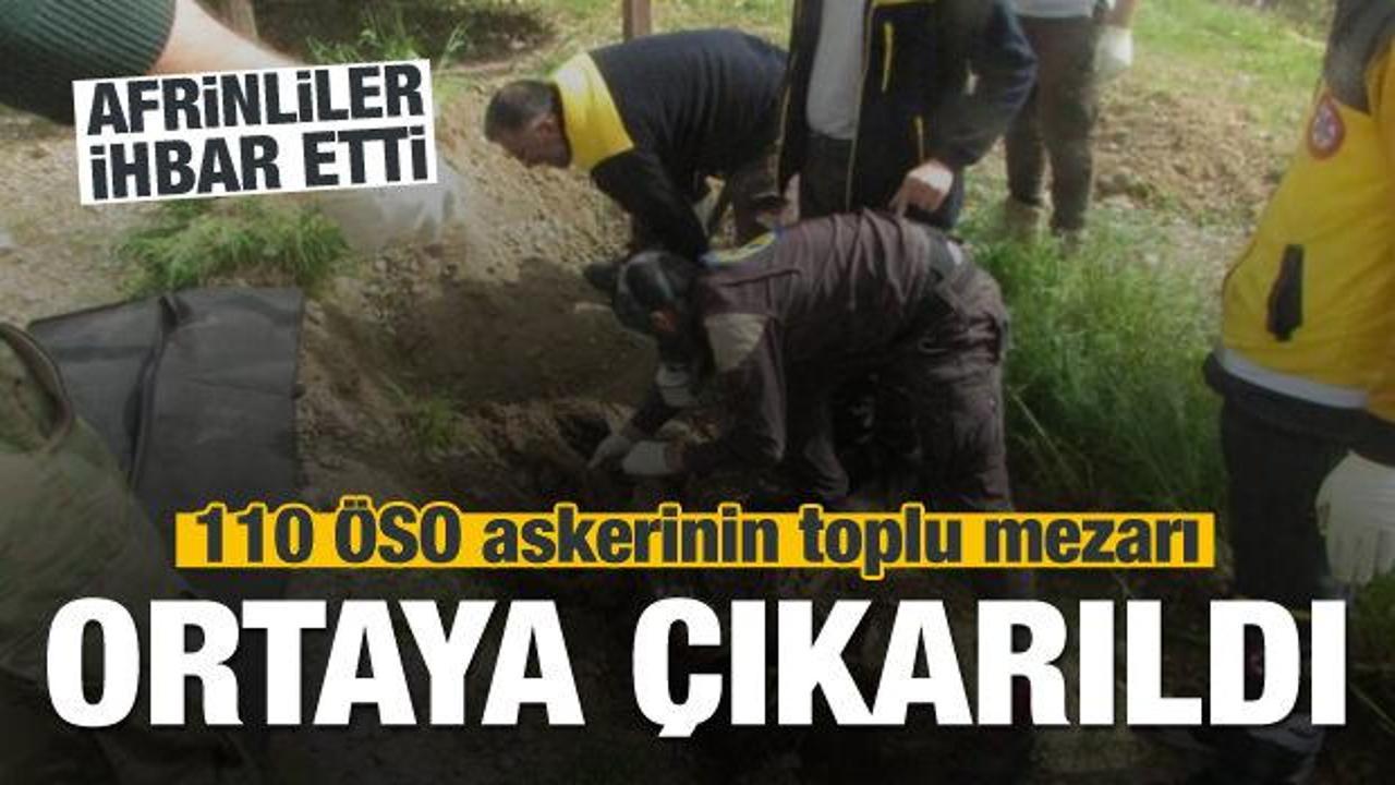 110 ÖSO askerinin mezarı ortaya çıktı