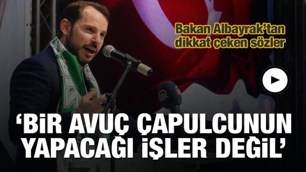Albayrak: T&uuml;rkiye beka m&uuml;cadelesi veriyor