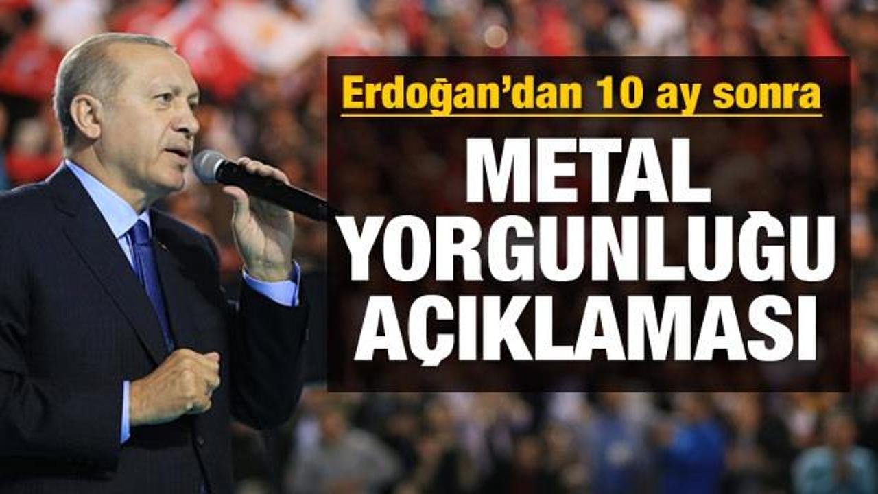 Erdoğan: Diriliş harekatı yeniden başladı