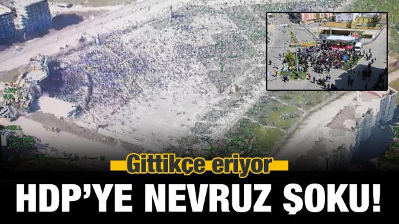HDP'ye Diyarbakır'da Nevruz şoku! Gittikçe eriyor