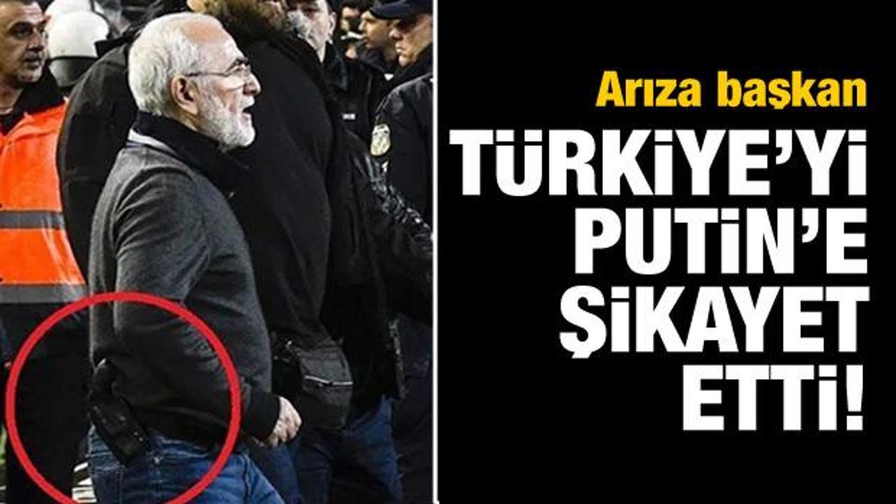 Maganda başkan Türkiye'yi Putin'e şikayet etti!