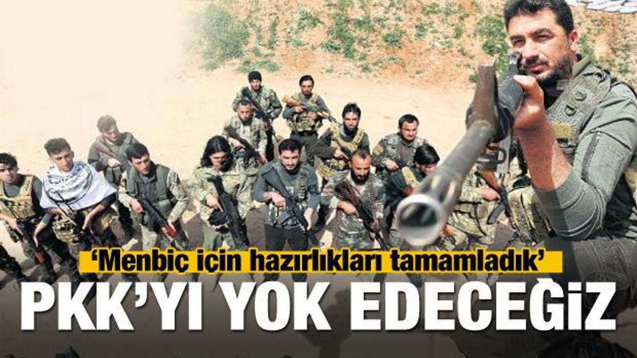 Menbiç için son hazırlıklar! PKK'yı silme harekatı