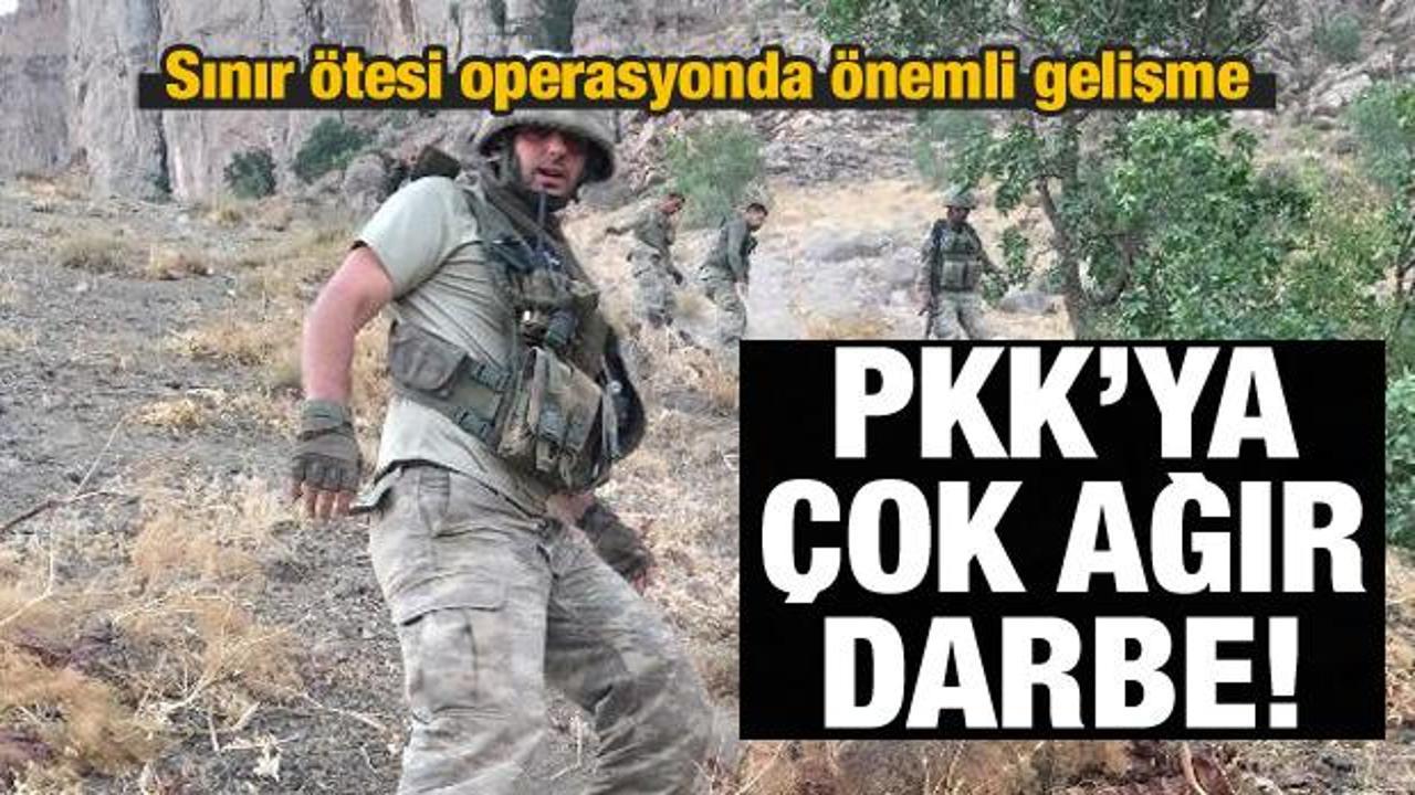 Sınır ötesi operasyonda flaş gelişme: PKK şokta!