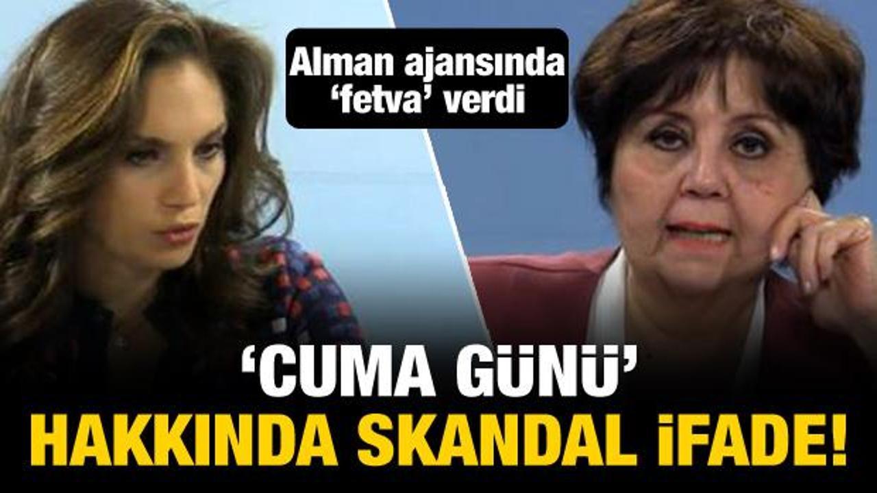"Cuma g&uuml;n&uuml; kutsal felan değil"