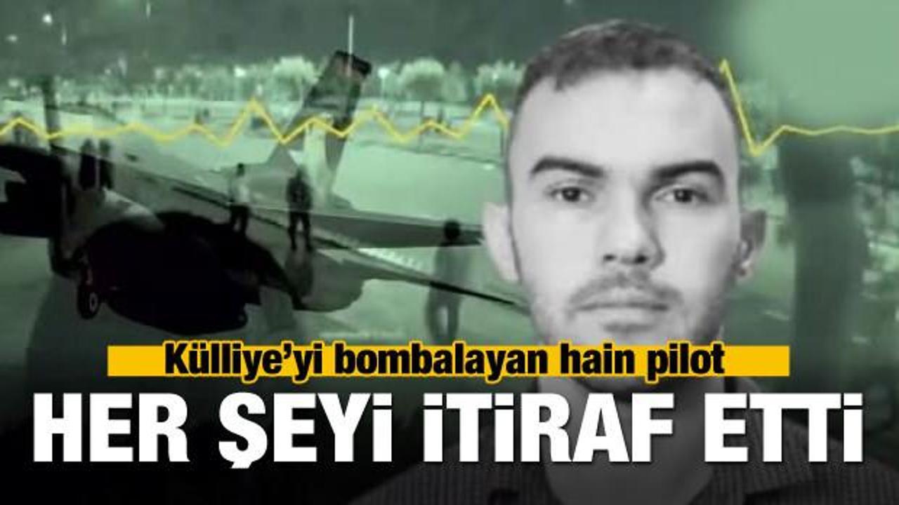 K&uuml;lliye'yi bombalayan hain pilottan itiraf