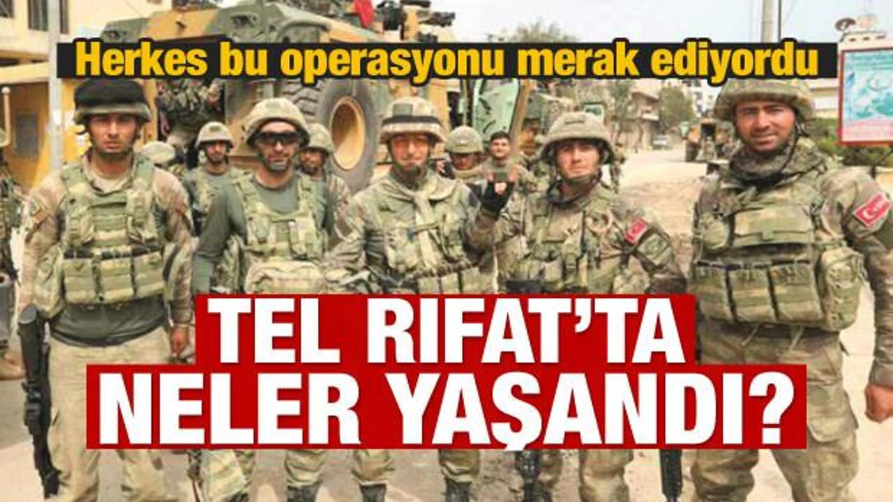 Tel Rıfat ve Minnag TSK kontrolünde