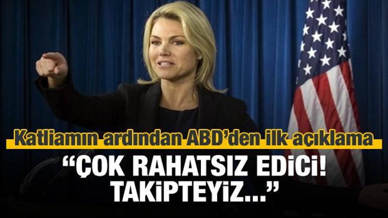 ABD'den Doğu Guta a&ccedil;ıklaması: Haberleri izliyoruz