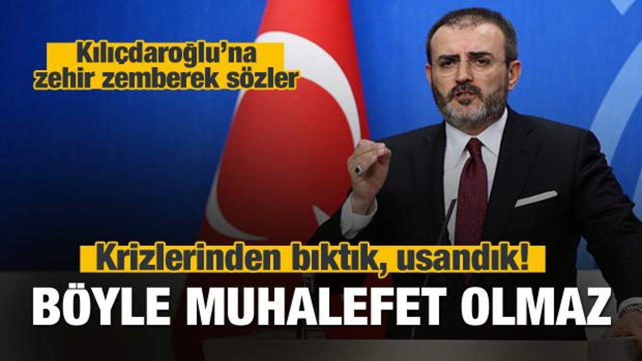 AK Parti'den Kılıçdaroğlu'na zehir zemberek sözler
