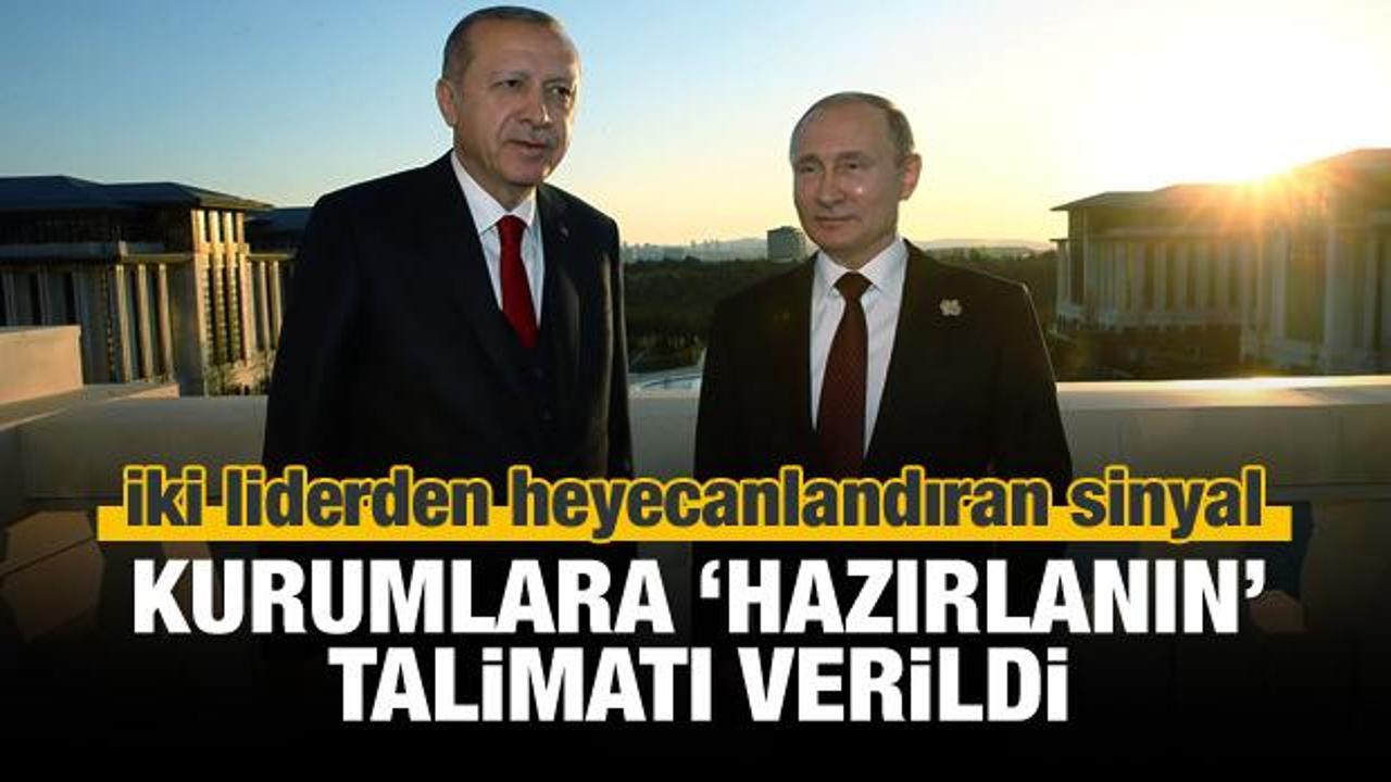 Erdoğan ve Putin açıkladı: Yeni anlaşmalar geliyor