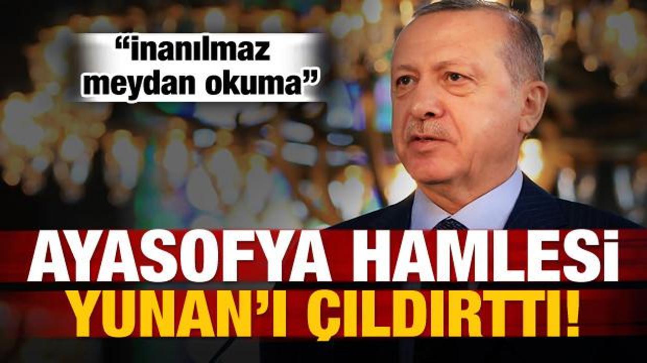 Erdoğan'ın hamlesi Yunan'ı &ccedil;ıldırttı!
