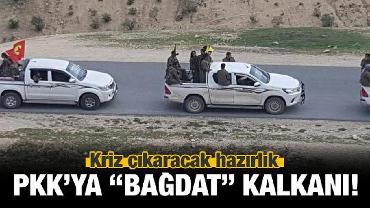 PKK'ya "Bağdat" kalkanı!