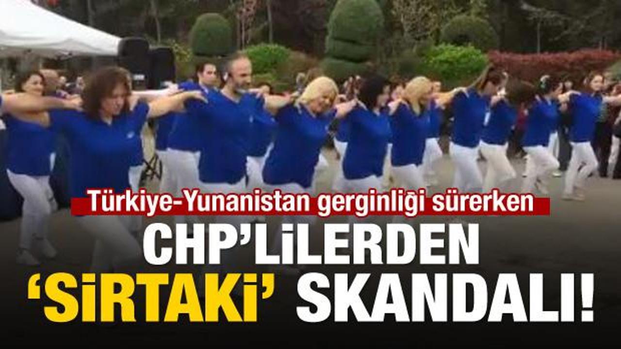 CHP'li gruptan sirtaki skandalı