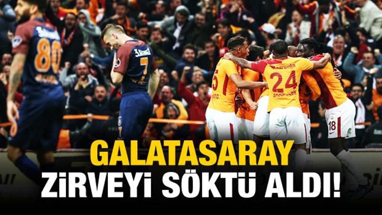 Galatasaray zirveyi söktü aldı!