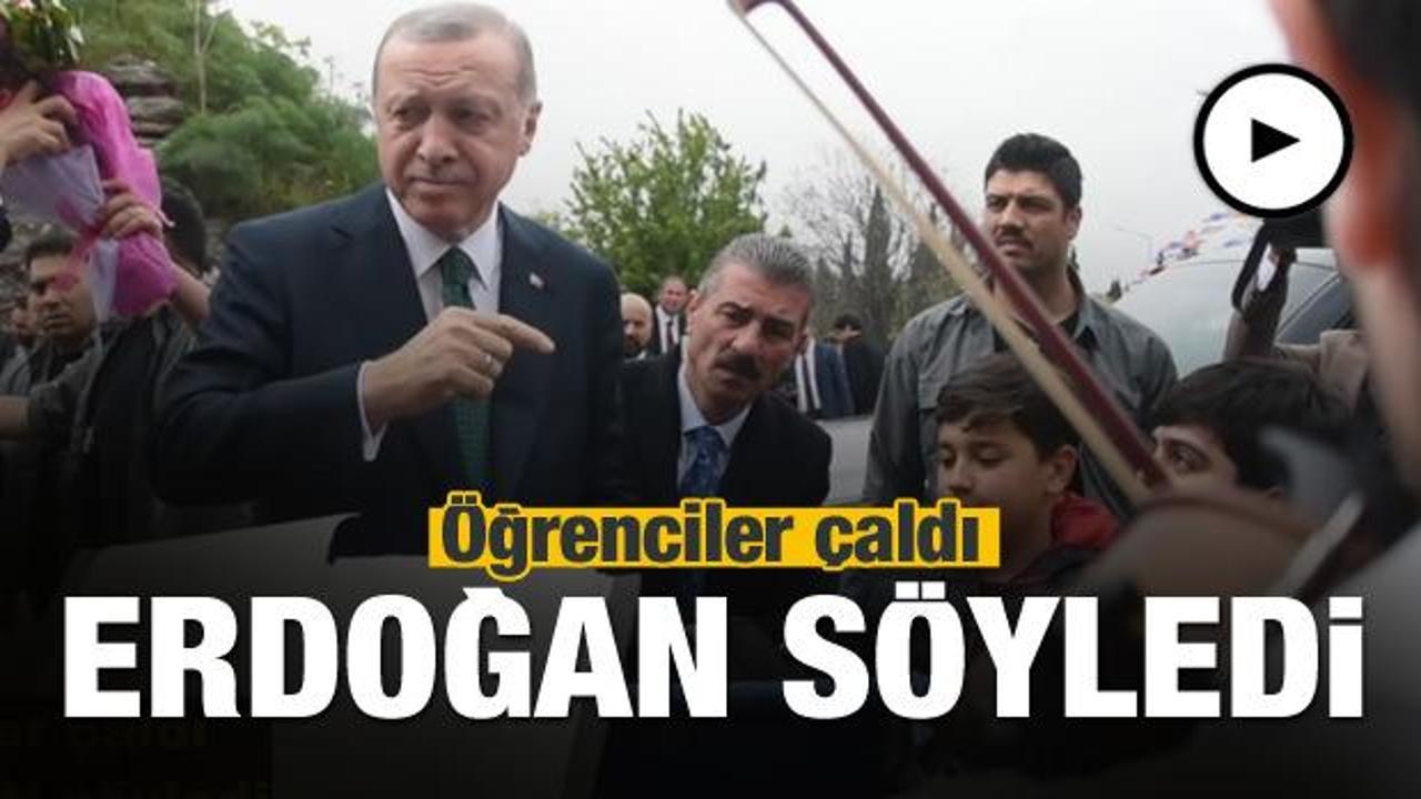 Fatih'te Cumhurbaşkanı Erdoğan'a s&uuml;rpriz!