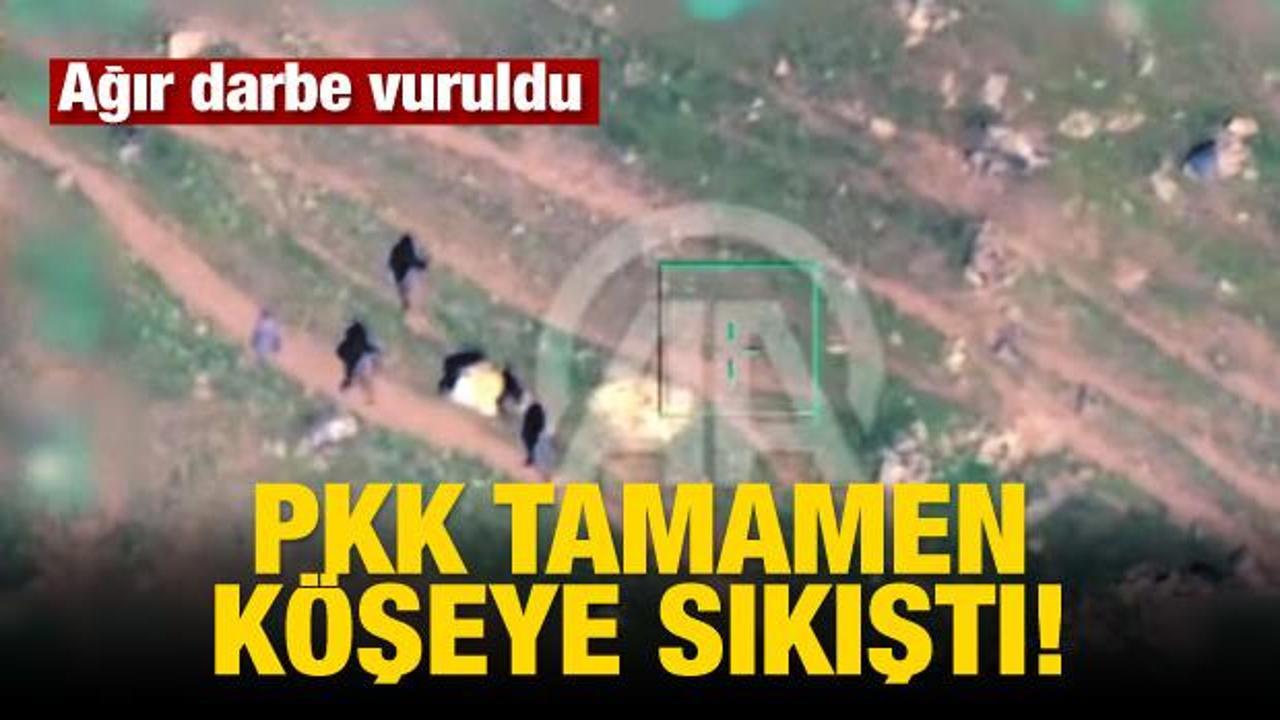 PKK k&ouml;şeye sıkıştı! Ağır darbe vuruldu