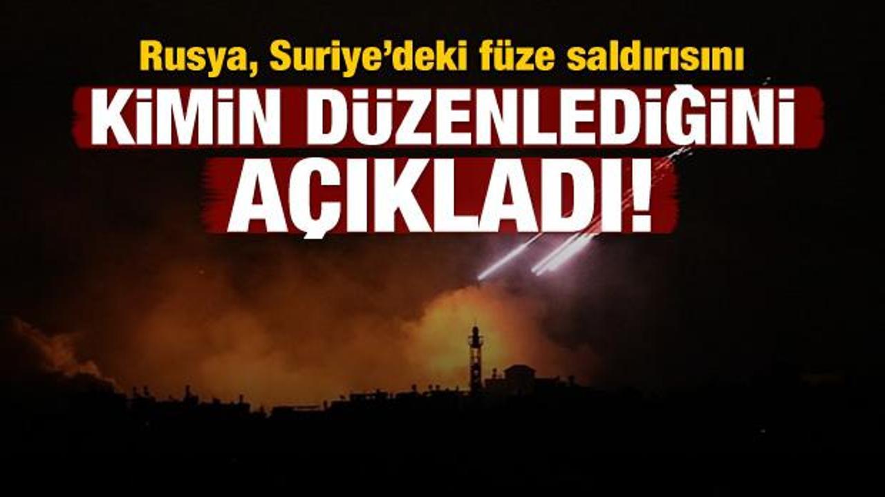 Rusya: F&uuml;ze saldırısını İsrail d&uuml;zenledi
