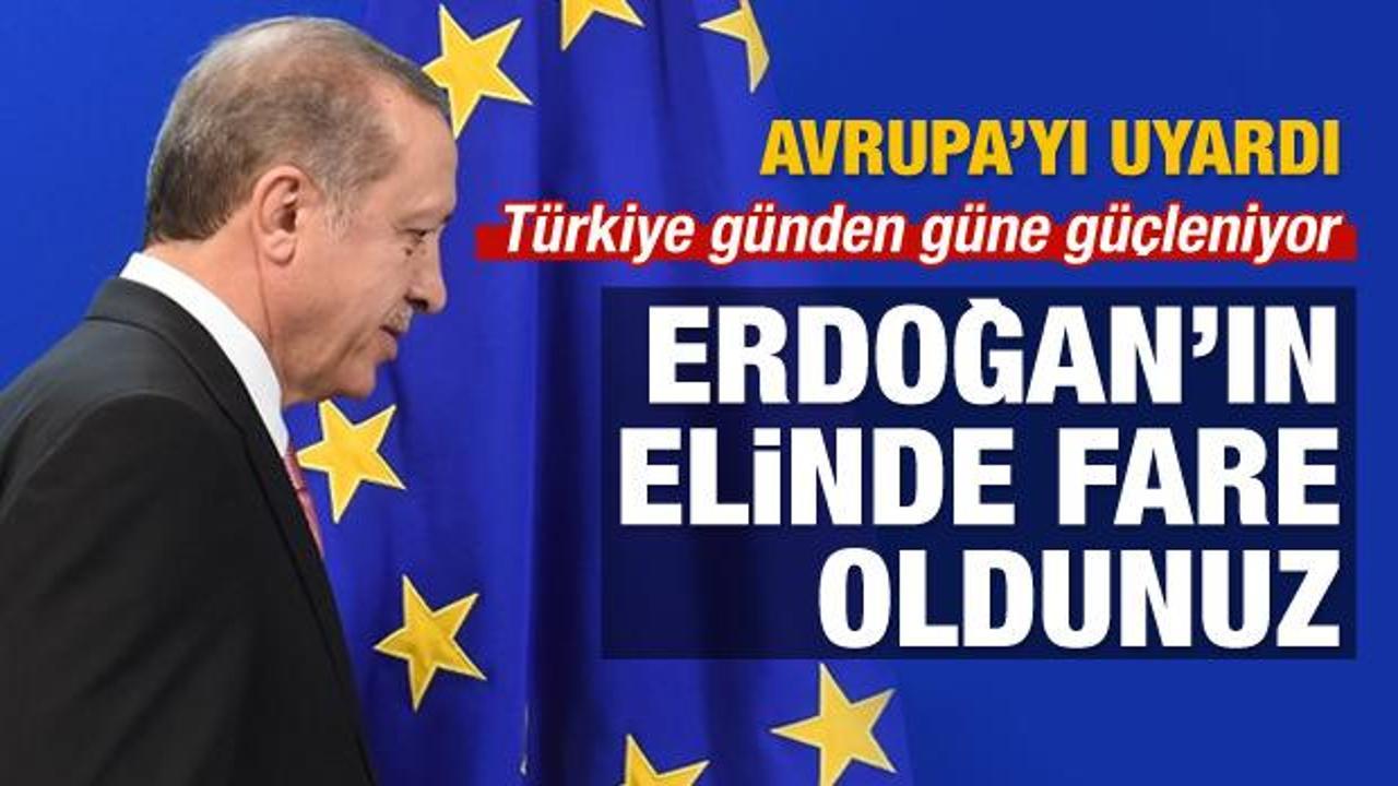 "Türkiye'nin eli gittikçe güçleniyor!"