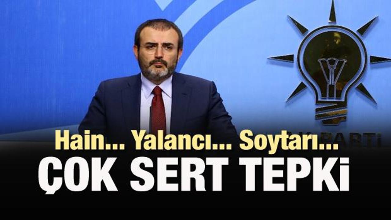 AK Parti'den CHP'ye: Soytarılar, terbiyesizler...
