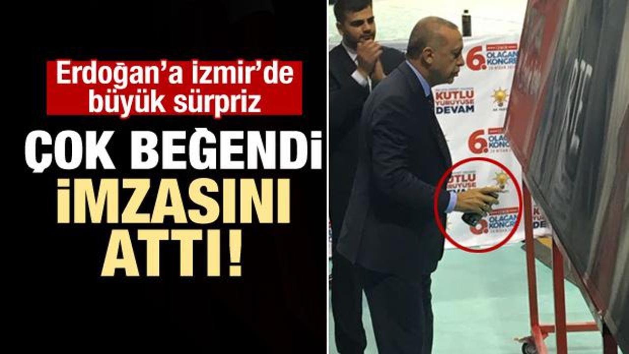 Erdoğan imzasını böyle attı!
