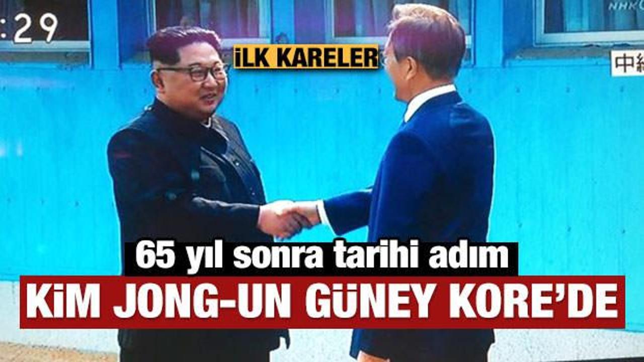 Kim Jong-un ve Moon Jae-in bir araya geldi