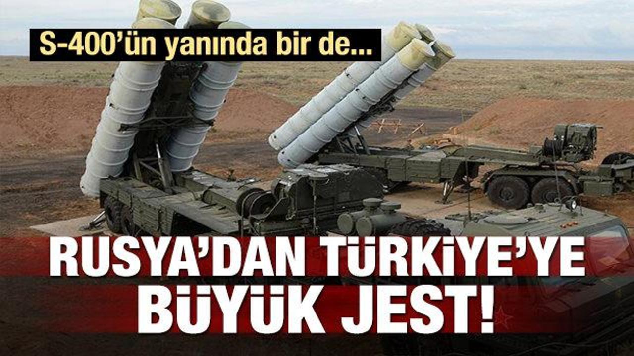 Rusya'dan Türkiye'ye S-400 jesti!