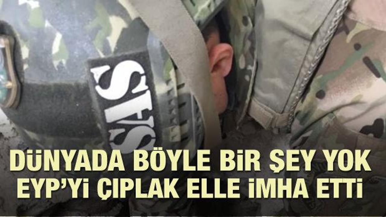 Korkusuz T&uuml;rk askerinden inanılmaz hareket