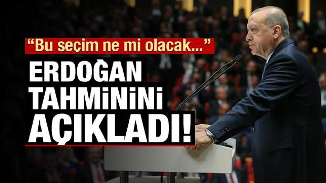 Erdoğan: 12 seçimde ne olduysa o olacak