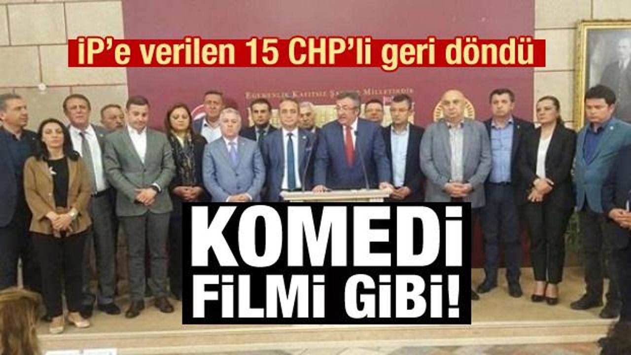 İyi Parti'ye ge&ccedil;en 15 vekil geri d&ouml;nd&uuml;!