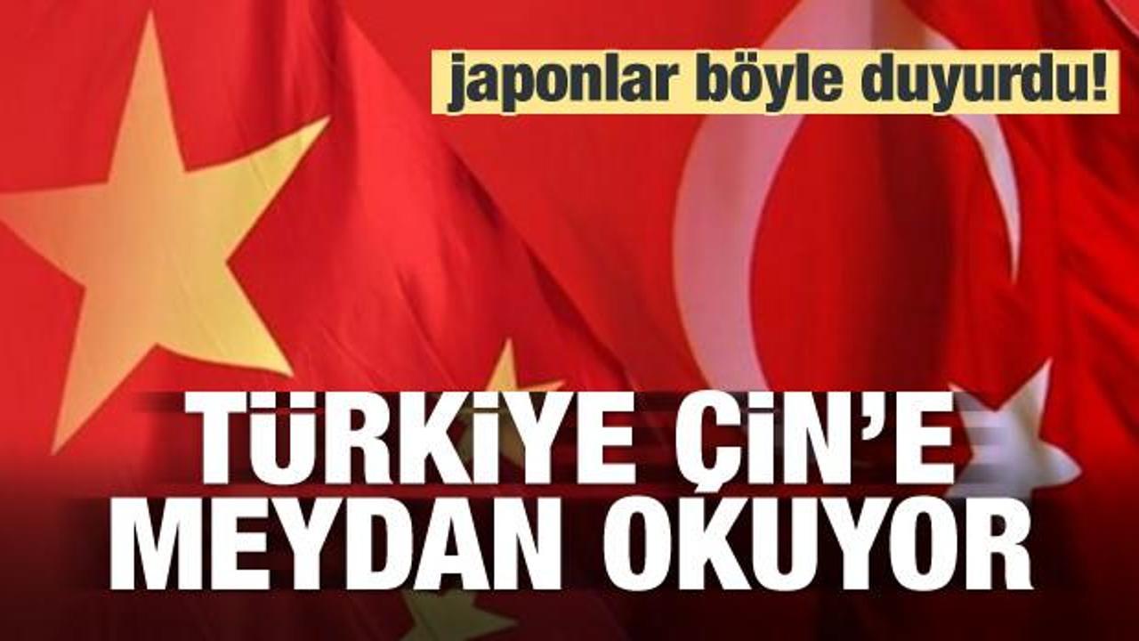 Japonlar yazdı! Türkiye Çin'e meydan okuyor