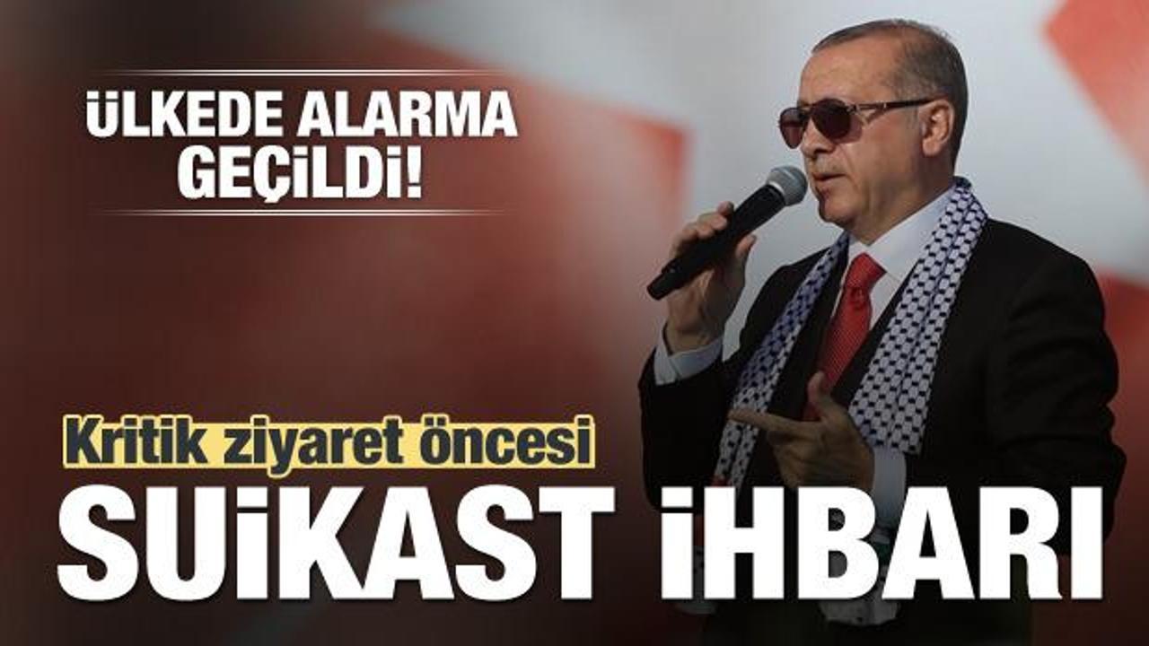 'Erdoğan’a Balkanlar ziyaretinde suikast' ihbarı