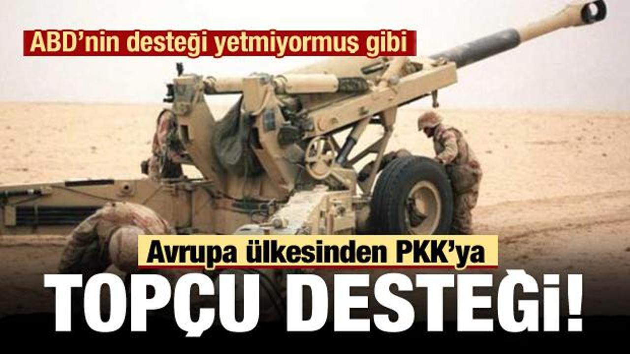Fransız askerlerinden YPG/PKK'ya topçu desteği!