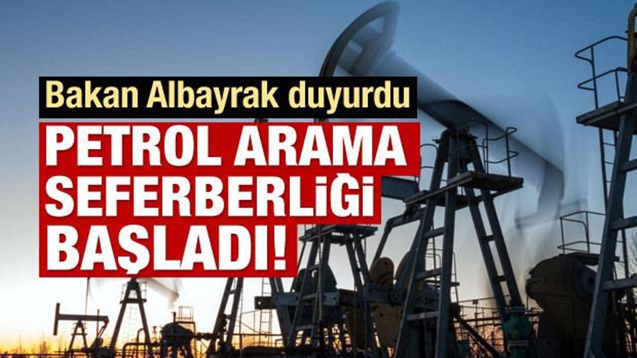 Türkiye'de petrol çıkarma seferberliği başladı