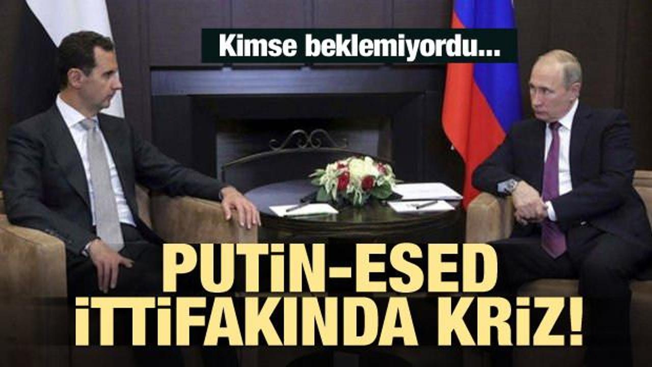 Putin-Esad ittifakında kriz!