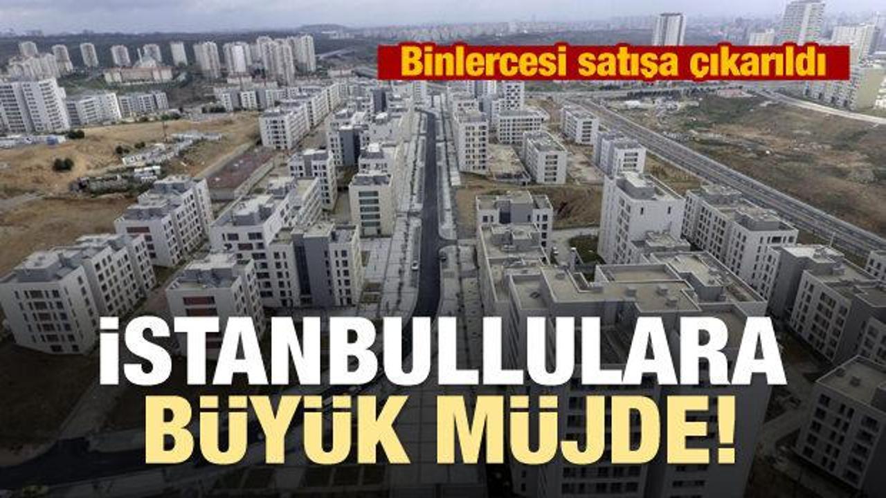 TOKİ’den İstanbullulara müjde
