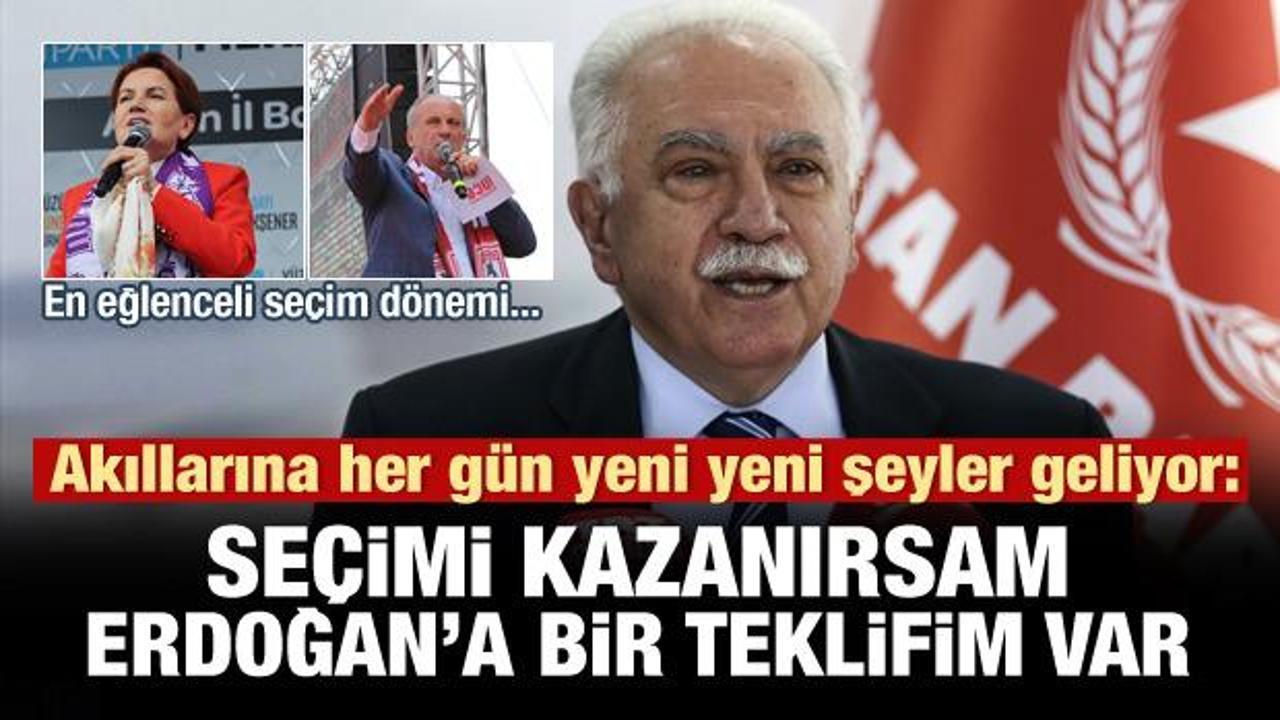 Perinçek: Kazanırsam Erdoğan'a bir teklifim olacak