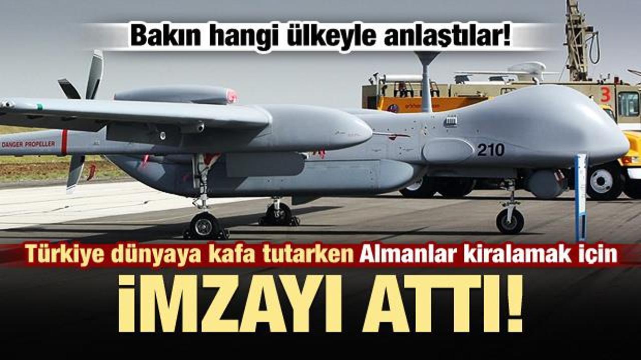 T&uuml;rkiye d&uuml;nyaya kafa tutuyor, Almanlar kiralıyor!