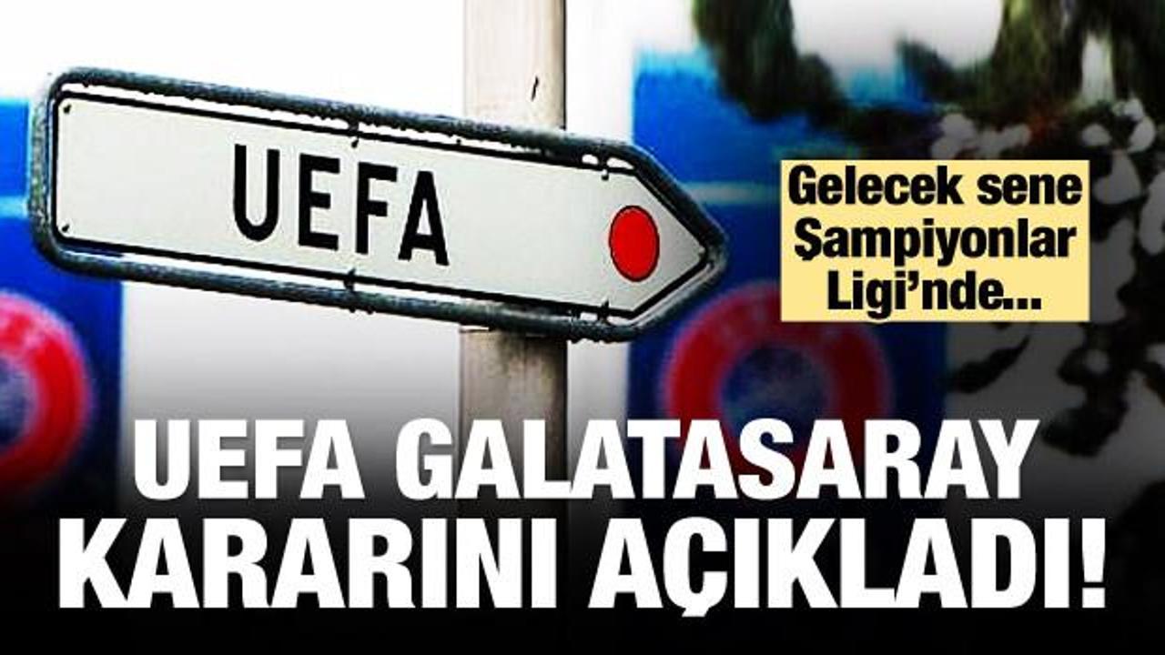 UEFA Galatasaray'a verdiği cezaları açıkladı!